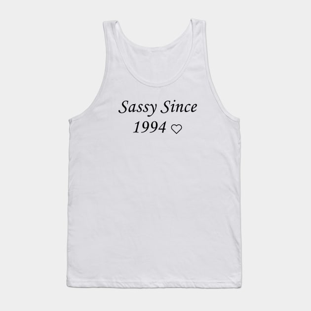 sassy since 1994 Tank Top by Souna's Store
